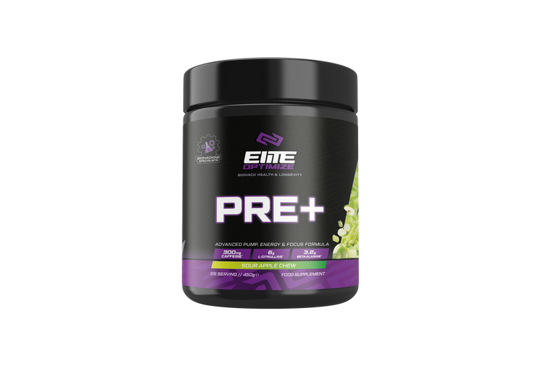 Elite Optimize PRE+ Pre-Workout pot