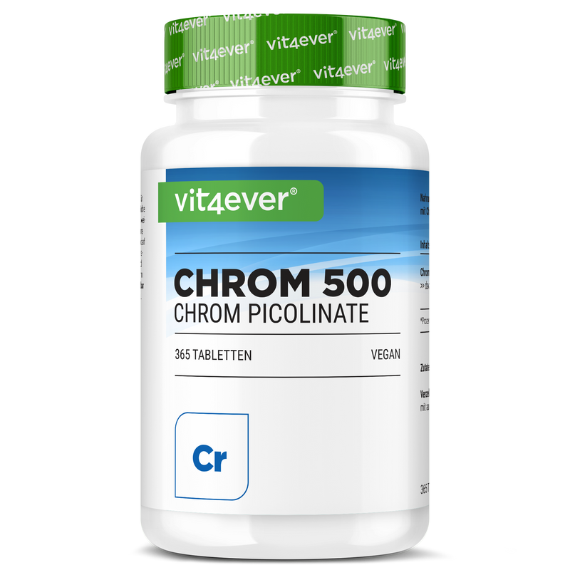 Vit4ever Chromium 500 mcg tabletten